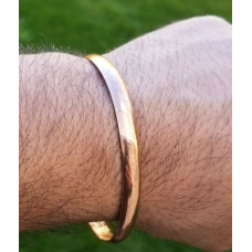 Stunning 100% pure copper punjabi hindu sikh singh khalsa smooth healing kara q5