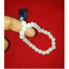 Hindu sikhs 27 +1 faux pearls white beads meditation simarna healing prayer mala