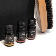 Beard Brush & Oils Gift Set