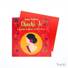 Chachi Ji Birthday Card
