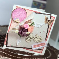 Personalised Birthday Card| 3D Card| Anniversary Card |Personalised Card| Sensory Card| Card for her| Card for Mum| Card for Him and Her.