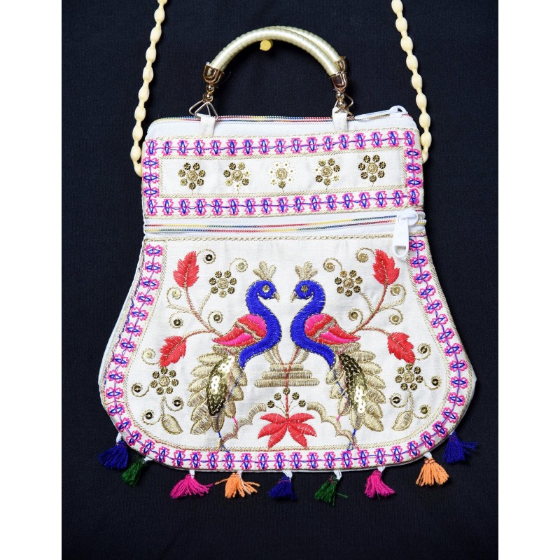 Valentines Gift Handmade Embroidered Ethnic Handbags