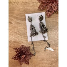 Indian Oxidised Earrings | Latest New Design| Perfect Valentines gift idea for her| Gift for her| Free card for any occasion with gift