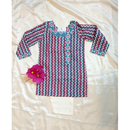 Zig zag Boys Kurta