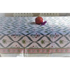 Palm Table Cover Green