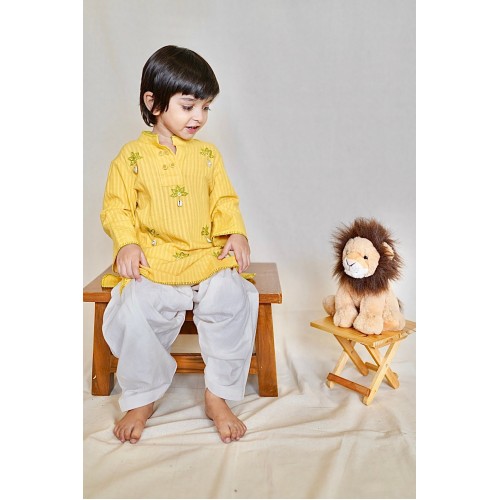 Sunset jasmin Dhoti Kurta