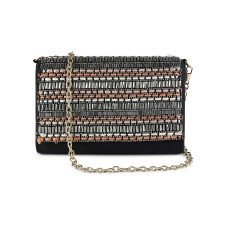 Silver sheen clutch