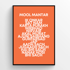 Mool Mantar All Uppercase - Orange