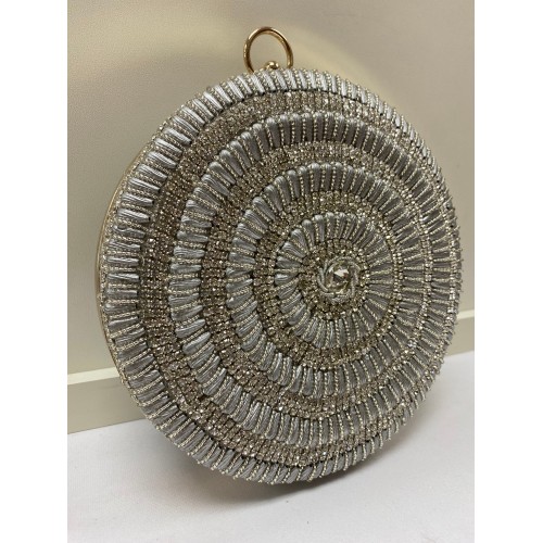 Quirky Round Clutch Bag
