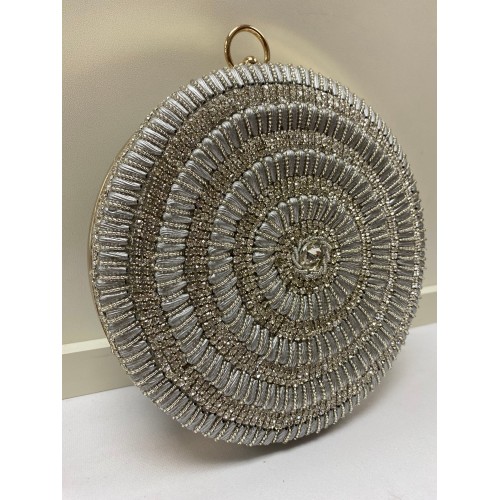 Quirky Round Clutch Bag