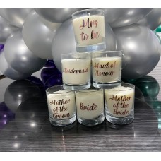 Wedding Scented candles / Bridal scented candles