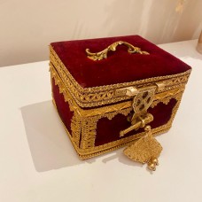 Red Velvet Trinket Box