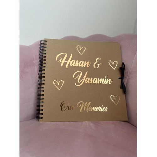 Personalised Scrapbook Keepsake Gift 