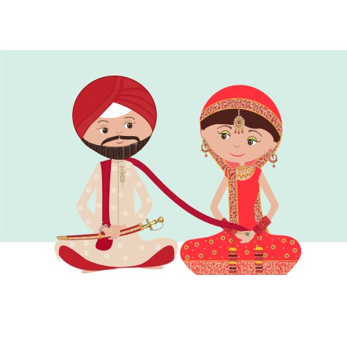 Sikh Wedding Day