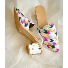 Candy Heel Mules