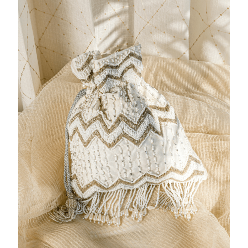 Ivory Potli Bag