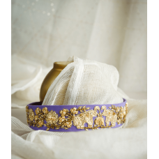 Purple Elephant Kamarbandh Belt