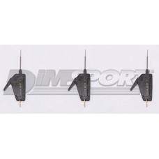 Set of 3 INSULATED MICRO CLAMPS 0.025