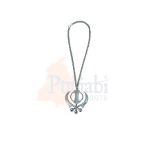 Khanda Chain Silver - Large