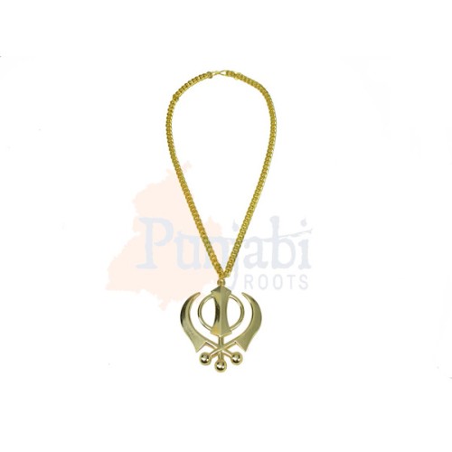 Khanda Necklace Gold - Large