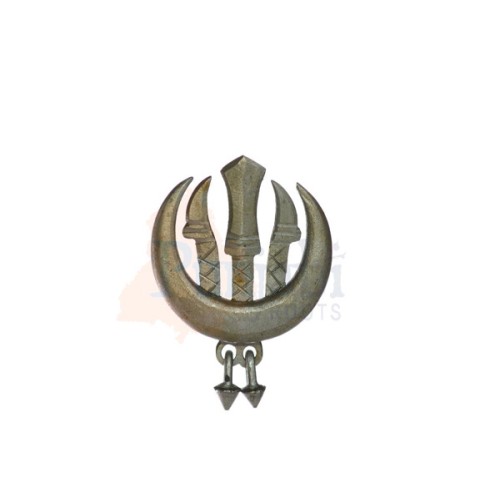 Khanda Chand Kirpan Sarbloh - Large