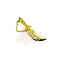 Ek Onkar Khanda Kirpan - Brass