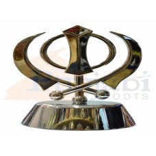 Chrome Khanda - Large