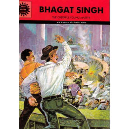 Bhagat Singh - The Cheerful Your Martyr Comic