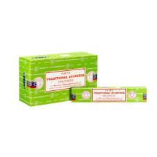 Satya Nag Champa Meditation Series - Incense Agarbatti sticks 15gms - Traditional Ayurveda