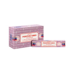 Satya Nag Champa Meditation Series - Incense Agarbatti sticks 15gms - Positive Vibe