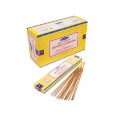 Satya Nag Champa Oriental Series - Incense Agarbatti sticks 15gms - Seven Chakra Fragrance