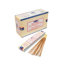 Satya Nag Champa Meditation Series - Incense Agarbatti sticks 15gms - California White Sage Fragrance