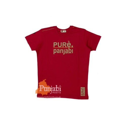 Pure Punjabi - Pink T-Shirt