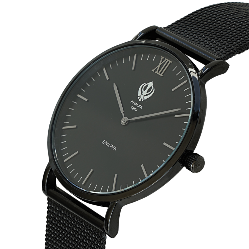 Enigma Stealth Black - Khalsa 1699 Watch