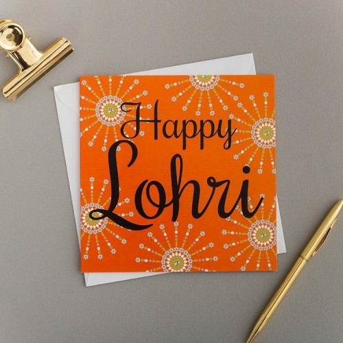 Happy Lohri - Lohri Card