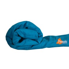 Full Voile Aqua Blue Turban Dastaar