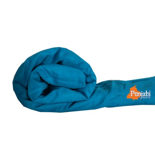 Full Voile Aqua Blue Turban Dastaar