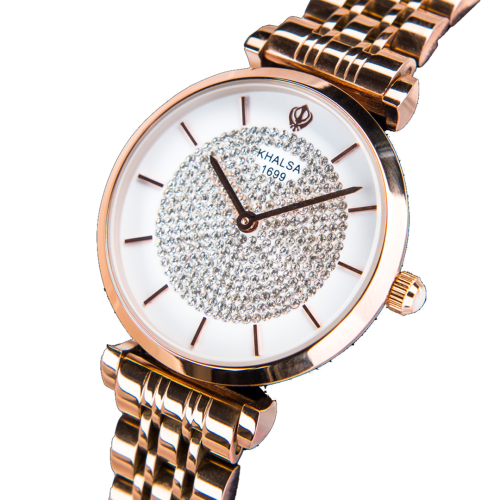 Kaur With Crystal Dial - Khalsa 1699 Watch