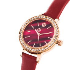 Maroon Elegance Kaur - Khalsa 1699 Watch