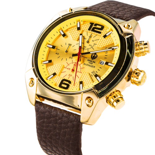 Gold Avenger - Khalsa 1699 Watch