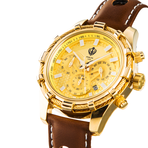 Gold Iconic - Khalsa 1699 Watch