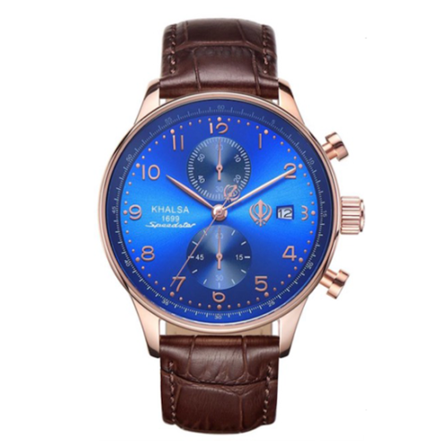 Speedster Sea Blue - Khalsa 1699 Watch