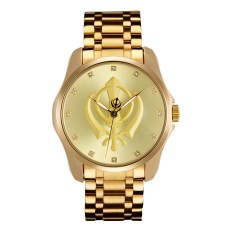 Heritage Men's Antique Gold- Khalsa 1699 Watch