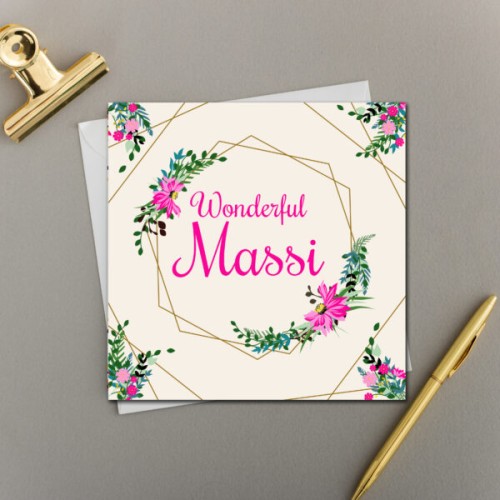 Wonderful Massi - Bright Floral Hexagon
