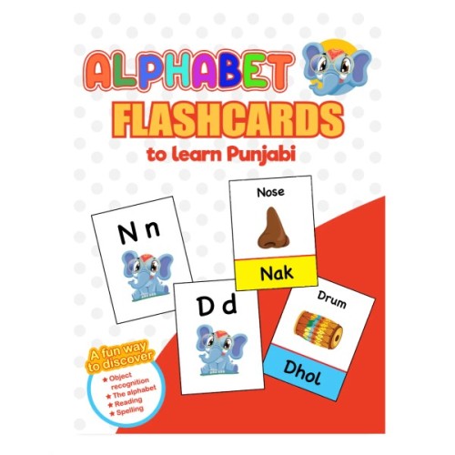 Alphabet Flashcards To Learn Punjabi