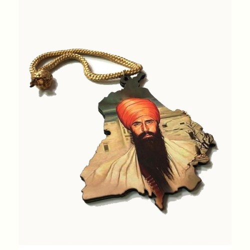 Sant Jarnail Singh Ji Khalsa Bhindrawale 1 - 3D Car Hanging