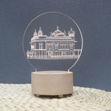 Golden Temple Bluetooth Speaker and Lamp