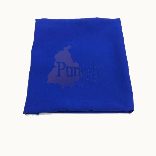 Square Rumaal - Royal Blue