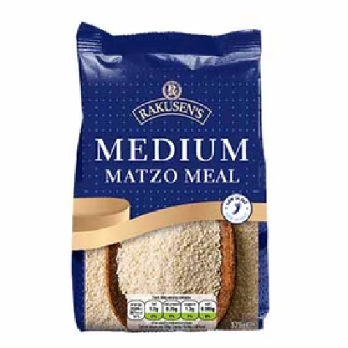 Rakusens Medium Matzo Meal 375g     Vegan Kosher 