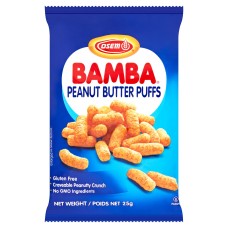 Osem Bamba Peanut Butter Puffs Gluten Free Kosher Snack 25g  Pack Of 2